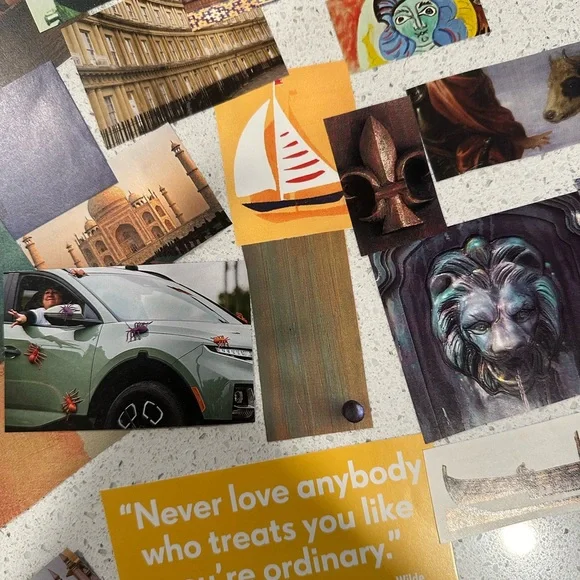 Junk Journal Kit - green&yellow eclectic oddities aesthetic - Picture 3 of 12